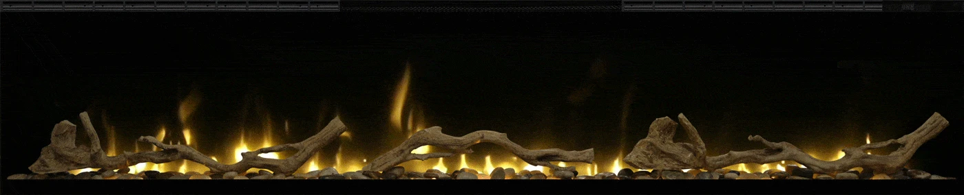 Dimplex IgniteXL 74-In Electric Fireplace W/ Driftwood Log Kit 3 Dimplex IgniteXL 74-In Electric Fireplace W/ Driftwood Log Kit - Image 3