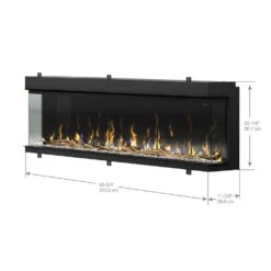 Dimplex IgniteXL Bold 88-In Smart Linear Electric Fireplace -electric fireplace Store Dimplex XLF8817 HD Black Dimensions 5721c4c7 3112 4a44 b477 01835c421fd5