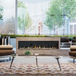 Dimplex IgniteXL Bold 88-In Smart Linear Electric Fireplace -electric fireplace Store Dimplex XLF8817 HD Black Lifestyle 3