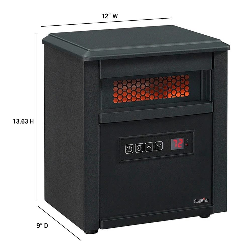 Duraflame Black Infrared Heater 8 Duraflame Black Infrared Heater - Image 8