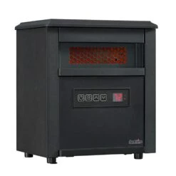 Duraflame Black Infrared Heater 10 Duraflame Black Infrared Heater -electric fireplace Store Duraflame 91HM100 04 Silo Angled 1 003841d1 73a9 4691 92ed 7b8f24c13a9f
