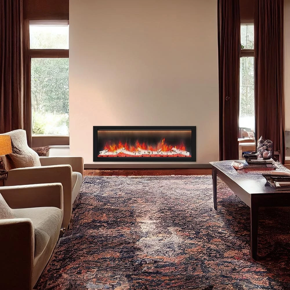 Dynasty Allegro 58-in Smart Electric Fireplace 9 Dynasty Allegro 58-in Smart Electric Fireplace - Image 9