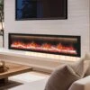 Dynasty Allegro 76-in Smart Electric Fireplace -electric fireplace Store Dynasty Allegro DY BFM76 Lifestyle Cropped