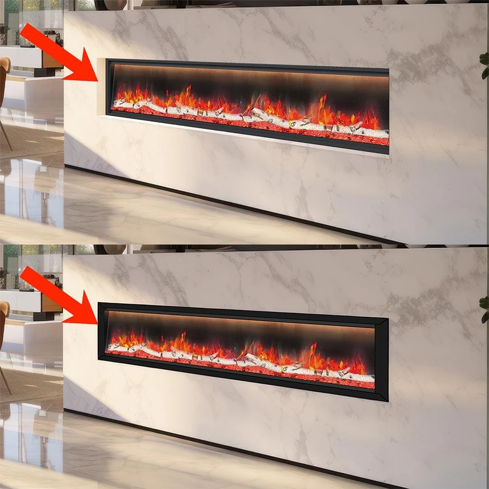 Dynasty Allegro 58-in Smart Electric Fireplace 5 Dynasty Allegro 58-in Smart Electric Fireplace - Image 5
