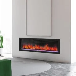 Dynasty 52-in Cascade Linear Electric Fireplace 28 Dynasty 52-in Cascade Linear Electric Fireplace -electric fireplace Store Dynasty Cascade Series DY BTX52 Lifestyle 2
