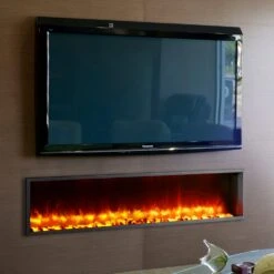 Dynasty 63-In Harmony Built-In Electric Fireplace