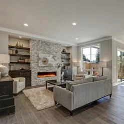 Dynasty 63-In Harmony Built-In Electric Fireplace 16 Dynasty 63-In Harmony Built-In Electric Fireplace -electric fireplace Store Dynasty DY BT63 Black Orange Pebbles Ember Bed Orange Flame Livingroom 87e1fa12 211c 4b70 b967 7eeb0a2c1164