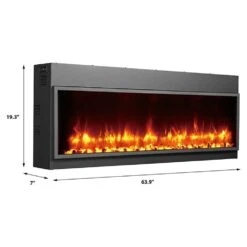 Dynasty 63-In Harmony Built-In Electric Fireplace 19 Dynasty 63-In Harmony Built-In Electric Fireplace -electric fireplace Store Dynasty DY BT63 Dimension in 6406826a 962e 4d44 a5ed 33961fa4ae7a