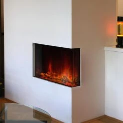 Dynasty 35-in Melody Multi-Sided Smart Linear Electric Fireplace 16 Dynasty 35-in Melody Multi-Sided Smart Linear Electric Fireplace -electric fireplace Store Dynasty DY BTS35 Lifestyle 3