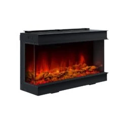 Dynasty 42-in Melody Multi-Sided Smart Linear Electric Fireplace -electric fireplace Store Dynasty DY BTS40 Angled Silo