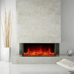 Dynasty 42-in Melody Multi-Sided Smart Linear Electric Fireplace -electric fireplace Store Dynasty DY BTS40 Lifestyle 3