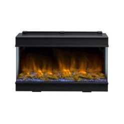 Dynasty 42-in Melody Multi-Sided Smart Linear Electric Fireplace -electric fireplace Store Dynasty DY BTS40 Straight Silo