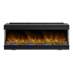 Dynasty 63-in Melody Multi-Sided Smart Linear Electric Fireplace -electric fireplace Store Dynasty DY BTS60 Straight Silo