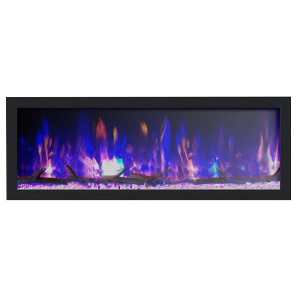 Dynasty 52-in Cascade Linear Electric Fireplace 3 Dynasty 52-in Cascade Linear Electric Fireplace - Image 3