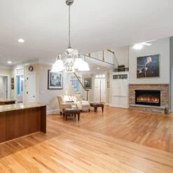 Dynasty 52-in Cascade Linear Electric Fireplace 32 Dynasty 52-in Cascade Linear Electric Fireplace -electric fireplace Store Dynasty DY BTX52 Black Purple Ember Bed Media Logset Orange Flame Kitchen