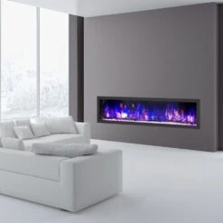 Dynasty 74-in Cascade Linear Electric Fireplace -electric fireplace Store Dynasty DY BTX74 Black Purple Ember Bed Logset Multi Flame Livingroom 1 c8887ec9 be2d 455f b720 7939ba4ccab0