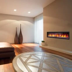 Dynasty 74-in Cascade Linear Electric Fireplace -electric fireplace Store Dynasty DY BTX74 Black Purple Ember Bed Logset Orange Flame Livingroom 3 23fcab8d 5d11 4cdb 8a9c 14b03ae844bb