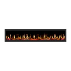 Dynasty 100-in Tempo Virtual Built-In Electric Fireplace -electric fireplace Store Dynasty Tempo DY FVX100 Straight Silo