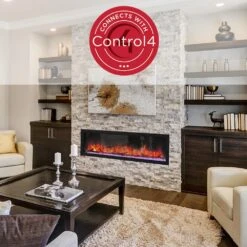 Dynasty 64-in Cascade Linear Electric Fireplace -electric fireplace Store Dynasty control4 image 1 b35bedff 51a0 4c18 8004 9f475fe83f88