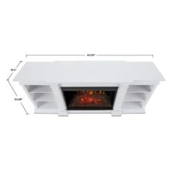Eliot Grand Electric Fireplace TV Stand In White 13 Eliot Grand Electric Fireplace TV Stand In White -electric fireplace Store Eliot 1290E W LA 314638f5 6df3 4970 8c5d 74b9538ffd15