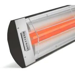 Infratech CD-Series Infrared Patio Heater 240V -electric fireplace Store Infratech CD Series Detail Silo Black