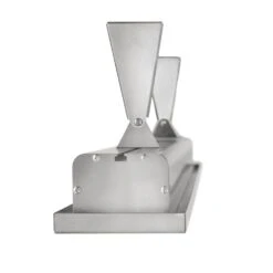 Infratech 63.5-In SL Series 3000W Stainless Steel Patio Heater 240V W/ Silver Housing -electric fireplace Store Infratech 63.5 In SL Series Stainless Steel Patio Heater SL4024SV Side Profile