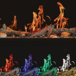 Napoleon Luminex 65-in Virtual Linear Electric Fireplace 14 Napoleon Luminex 65-in Virtual Linear Electric Fireplace -electric fireplace Store Luminex NEFL65LCD 3SV Dancing Flames