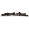 Modern Ember Rustic Log Accessory Kit For Skyline Wall Mount & Highmark 50 -electric fireplace Store ME SKYWM50 HM50 RUSTIC Installed