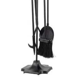 Modern Ember Cascade 5 Piece Fireplace Tool Set -electric fireplace Store Mantels Direct Cascade Fireplace Tool Set T51032BK Detail 1 4ce322bd f917 4132 9424 a6e95e48716b