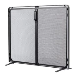 Modern Ember Aalto Fireplace Screen In Black -electric fireplace Store Modern Ember Aalto Black Fireplace Screen Angled Silo 9ddc332d dcfc 4337 90b8 df989ea170ec