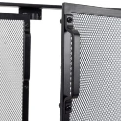 Modern Ember Aalto Fireplace Screen In Black -electric fireplace Store Modern Ember Aalto Black Fireplace Screen Detail 2
