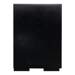 Channing 80-in Smart Black Electric Fireplace TV Stand -electric fireplace Store Modern Ember Channing Detail Side