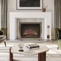 Modern Ember Harper 4 Piece Fireplace Tool Set In Aged Brass -electric fireplace Store Modern Ember Gatsby Screen Harper Tool ABB Lifesyle Straight ce40570d f989 4edb 848f 32ddaed7aa39