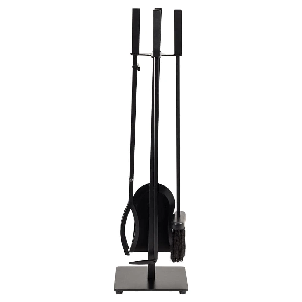 Modern Ember Harriet 5 Piece Fireplace Tool Set In Black 6 Modern Ember Harriet 5 Piece Fireplace Tool Set In Black - Image 6