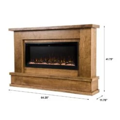 Modern Ember Patton Venetian Electric Fireplace Mantel Package In Provincial -electric fireplace Store Modern Ember Patton Provincial Dimensions 3805631b ca8d 447d 9c3f 52aef5bc8450