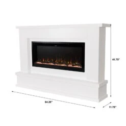 Modern Ember Patton Venetian Electric Fireplace Mantel Package In White -electric fireplace Store Modern Ember Patton White Dimensions e77e4d7c ade9 4e7d 8828 50a0323c9855