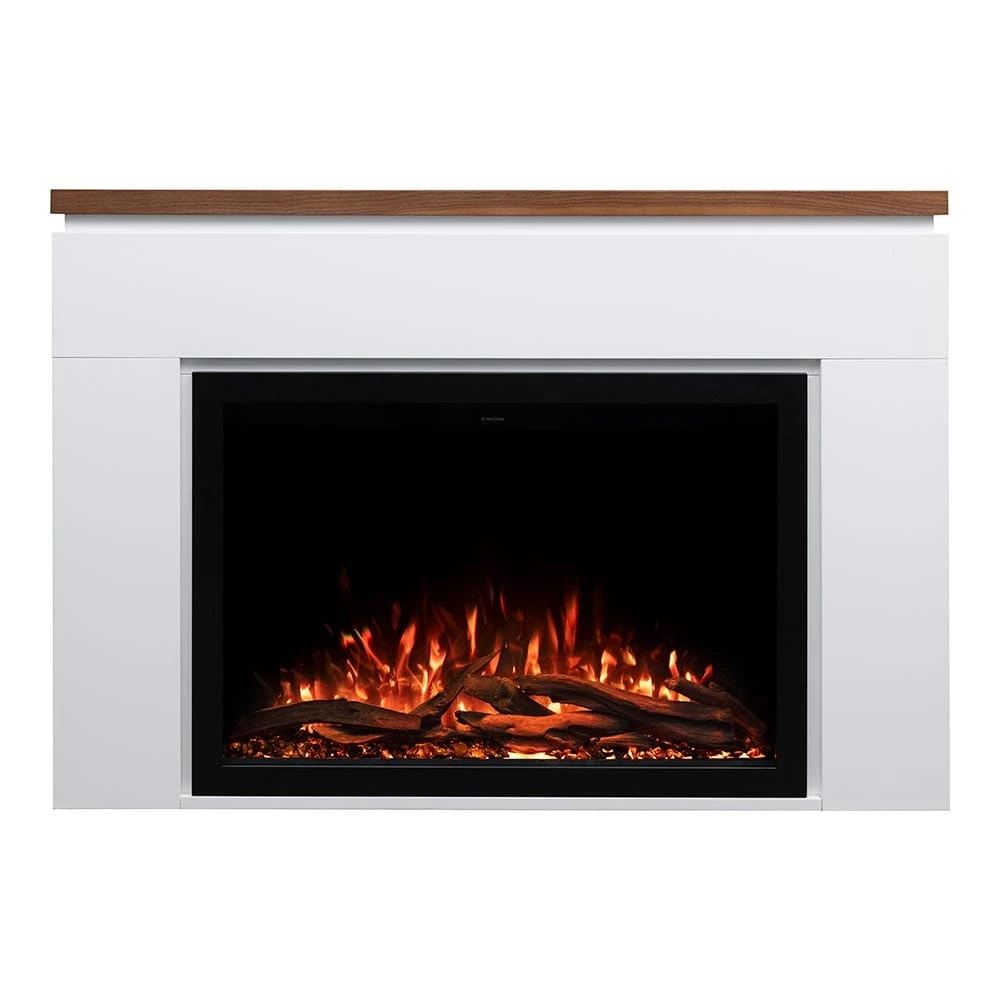 Modern Ember Sabrina Venetian Electric Fireplace Mantel Package 8 Modern Ember Sabrina Venetian Electric Fireplace Mantel Package - Image 8