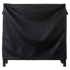 Modern Ember Sierra Mills 48-in Log Rack With Cover -electric fireplace Store Modern Ember Sierra Mills 48 Log Holder Cover Silo Straight