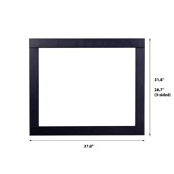 Modern Ember Uptown 33” Smart Electric Insert Trim Kit 10 Modern Ember Uptown 33” Smart Electric Insert Trim Kit -electric fireplace Store Modern Ember Uptown 33 Trim Dimensions f9f8a7c9 a492 4b2a 88f4 092dd371b455