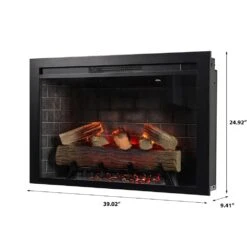 Modern Ember Uptown 36-In Smart Electric Insert -electric fireplace Store Modern Ember Uptown 36 In Dimensions fb992e4c d50d 4cbf 9e14 d60f960740fc