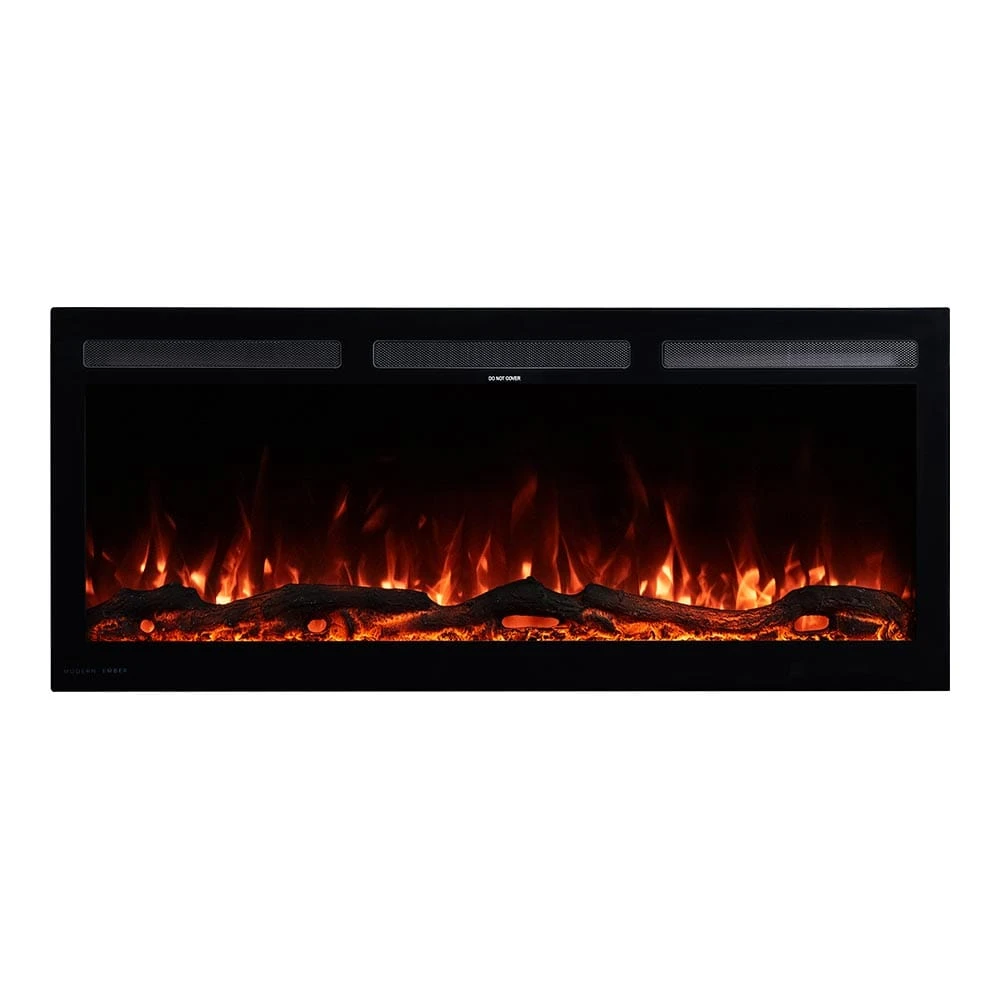 Modern Ember 42 In. Vibrance Built-In Smart Wi-Fi Enabled Linear Electric Fireplace With Remote Control And Adjustable Flame 4 Modern Ember 42 In. Vibrance Built-In Smart Wi-Fi Enabled Linear Electric Fireplace With Remote Control And Adjustable Flame - Image 4