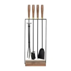 Modern Ember Walnut Grove 5 Piece Fireplace Tool Set -electric fireplace Store Modern Ember Walnut Grove Fireplace Tool Set Straight Silo f8c5b8bd 1cf7 47f5 9102 174ea0f428a8