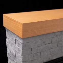 Modern Ember Wyman Electric Fireplace Mantel Package -electric fireplace Store Modern Ember Wyman Detail 1