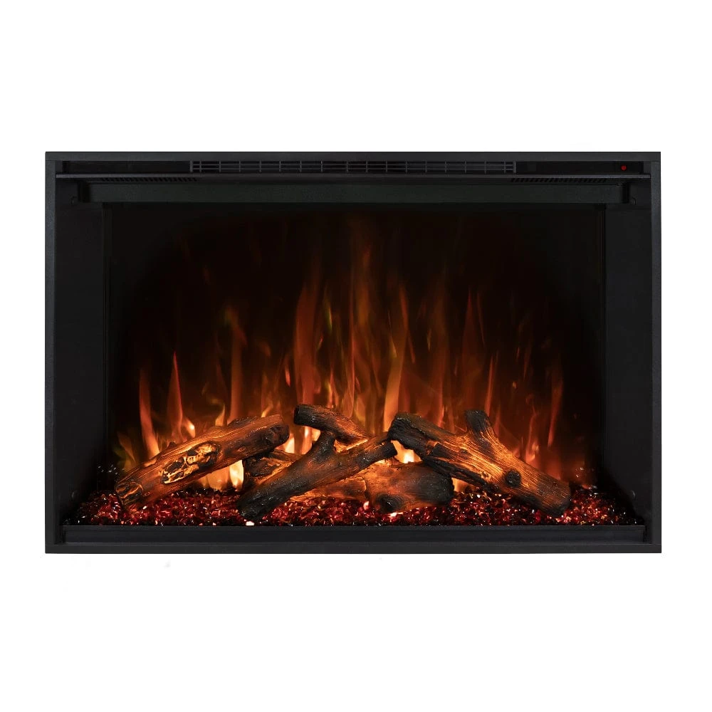 Modern Flames 42 In. Redstone LED Wifi Built-In Electric Fireplace With Multi-Function Remote Control And Adjustable Flames 2 Modern Flames 42 In. Redstone LED Wifi Built-In Electric Fireplace With Multi-Function Remote Control And Adjustable Flames - Image 2