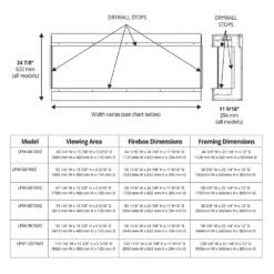 Modern Flames 44-in Landscape Pro MultiView Built-In Electric Fireplace -electric fireplace Store Modern Flames Landscape Pro Multiview Fireplace All Dimensions 33bc97bc c73e 4b5a 8aab a17b4dcd03f8
