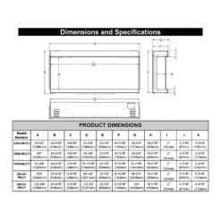 Modern Flames Orion 60-in Multi Heliovision Linear Electric Fireplace -electric fireplace Store Modern Flames Orion Multi Heliovision Fireplace Dimensions a32d5e9e f1cd 4f97 a0d8 4144117970c6