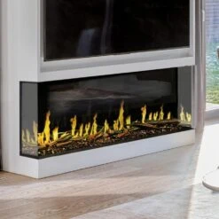 Modern Flames Orion 120-in Multi Heliovision Linear Electric Fireplace