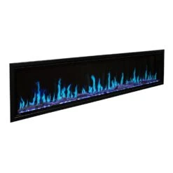 Modern Flames Orion 100-in Slim Heliovision Linear Electric Fireplace -electric fireplace Store Modern Flames Orion Slim Heliovision Fireplace Flames Silo Blue 453ac393 89c8 4578 80cb 1ee5e9028449