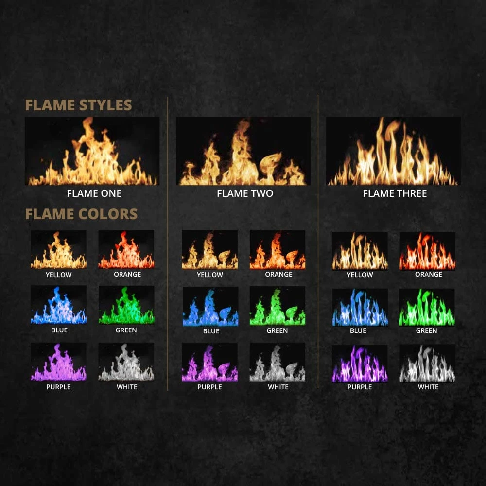 Modern Flames 30-in Orion Traditional Electric Fireplace & Large Surround Trim 3 Modern Flames 30-in Orion Traditional Electric Fireplace & Large Surround Trim - Image 3