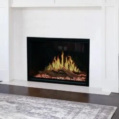 Modern Flames 30-in Orion Traditional Electric Fireplace & Small Surround Trim